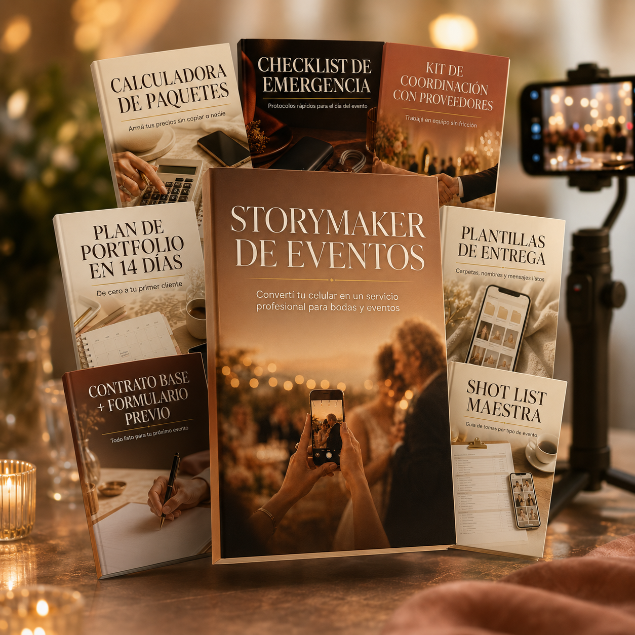 Storymaker de Eventos — Convertí tu Celular en un Servicio Profesional